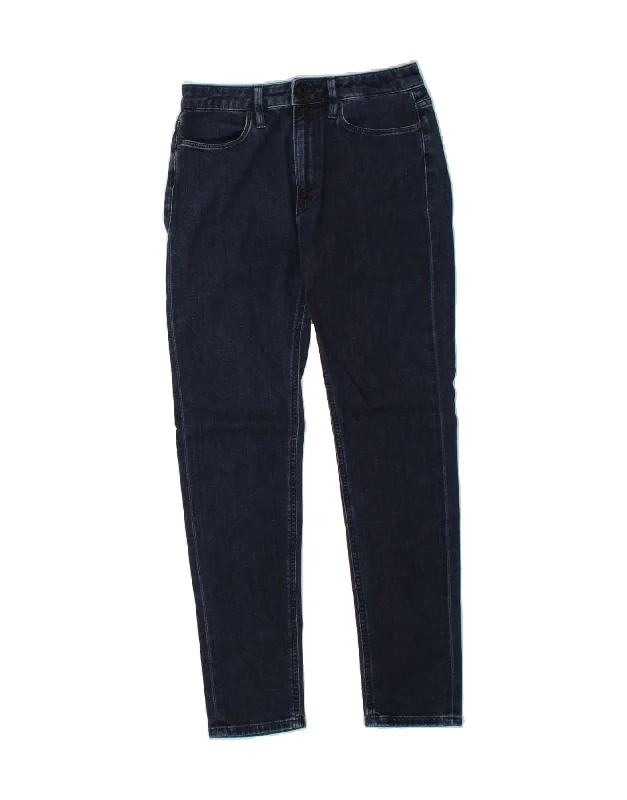 DONDUP Womens Skinny Jeans W28 L28 Navy Blue Classic Black Denim Jeans