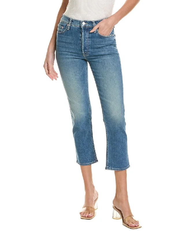 MOTHER Denim The Tomcat Kneeling On Stones Relaxed Jean Comfortable Dark Wash Jeans