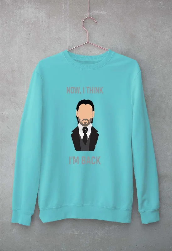 John Wick Unisex Sweatshirt for Men/Women Hoodie with Relaxed Fit Easy Casual