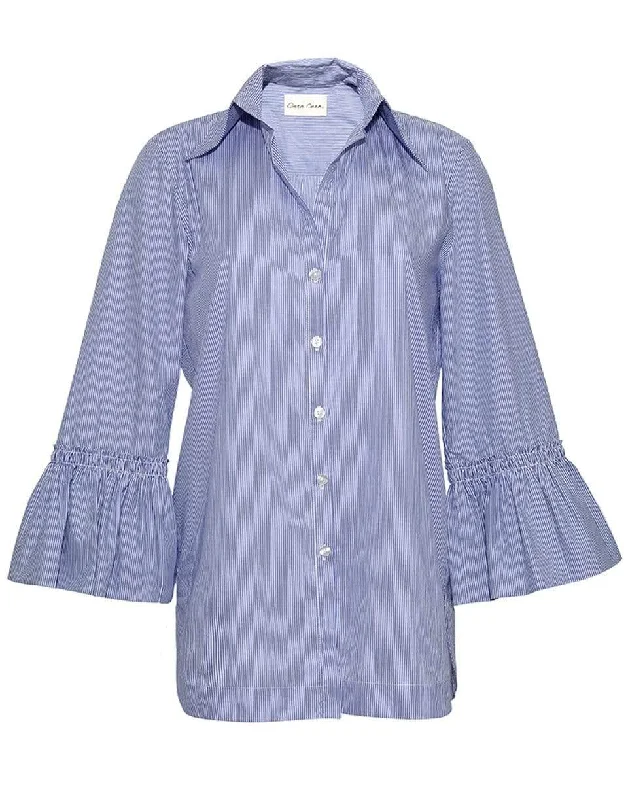 The Olivia Blouse Feminine Pastel Blouse