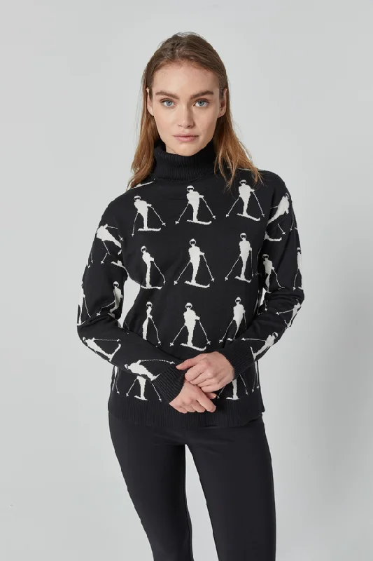 Women's Desi Sweater Mesh Sweater Canvas Denim