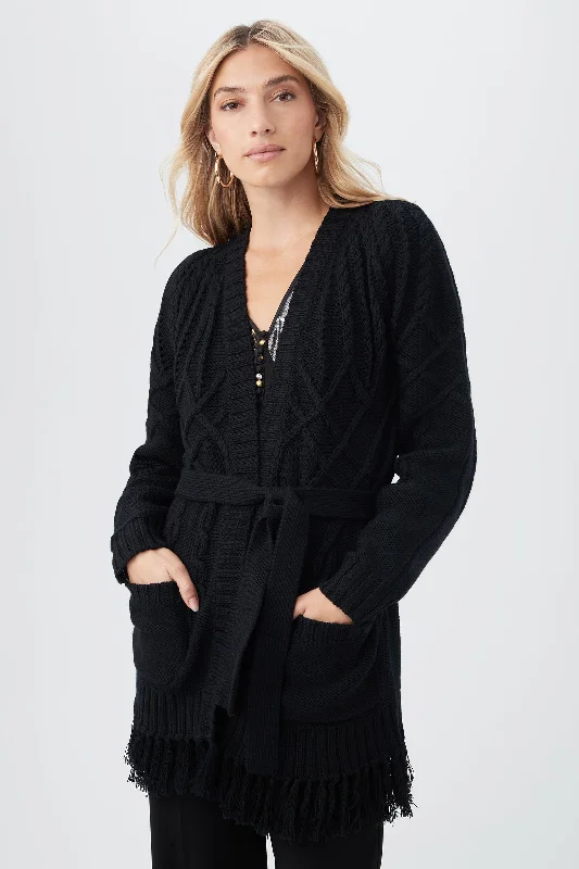 Bourdele Sweater Polka Dot Checkered Tartan