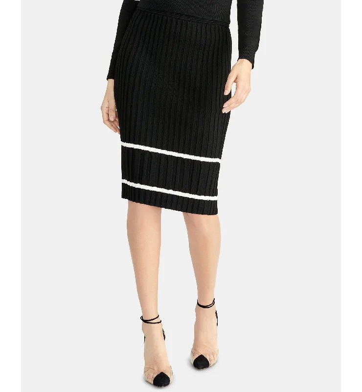 Rachel Rachel Roy Ribbed Pencil Sweater Skirt Velvet Chenille Corduroy