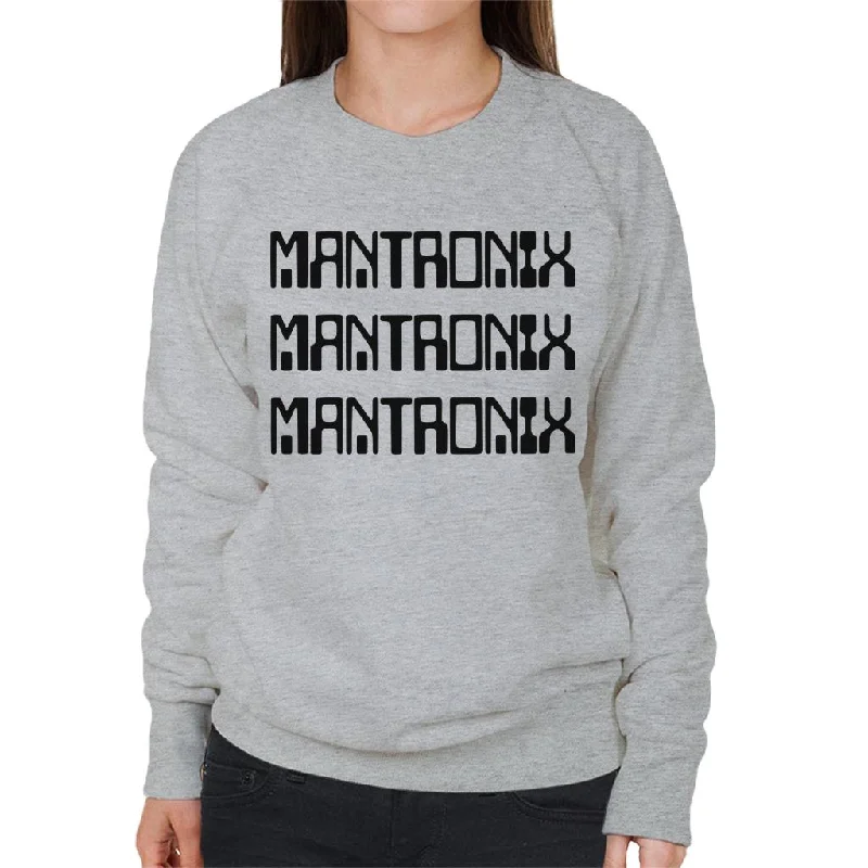 Mantronix The Album Cover Women's Sweatshirt Hoodie with Velcro Closure Adjustable Secure Mantronix The Album Cover Women's Sweatshirt Hoodie with Velcro Closure Adjustable Secure
