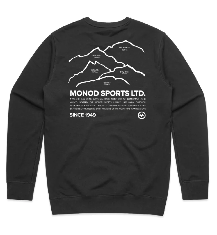 Summit Crew Neck Sweater Nylon Fabric Polyester Fabric Spandex Fabric
