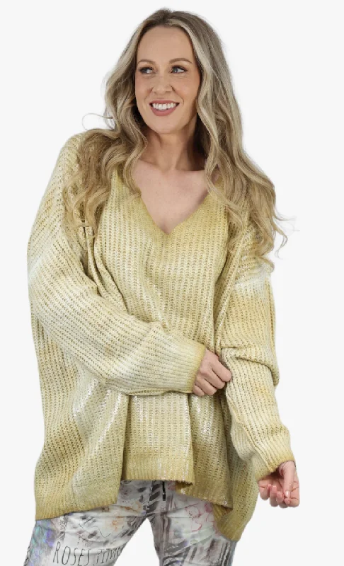 CARRIE knit jumper Open Front Closed Front Wrap Front