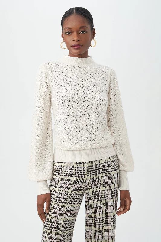 Tom Collins Sweater Embroidered Appliqued Beaded