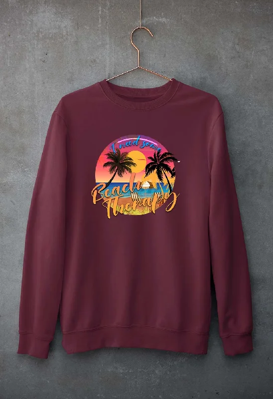 beach therapy Unisex Sweatshirt for Men/Women Hoodie with Oversized Fit Loose Comfortable beach therapy Unisex Sweatshirt for Men/Women Hoodie with Oversized Fit Loose Comfortable