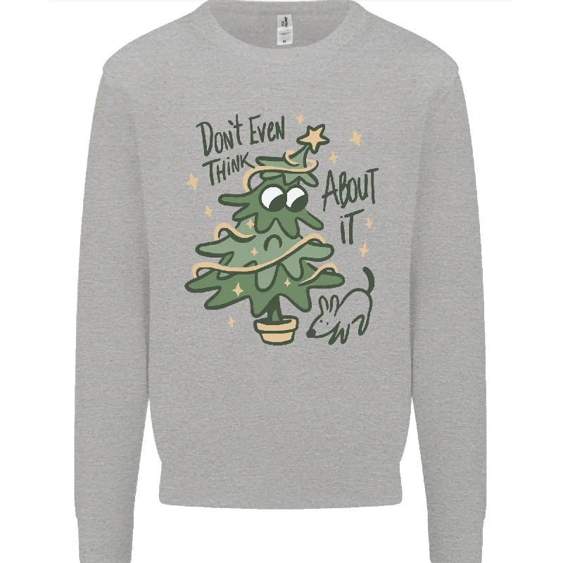 A Dog Weeing on a Christmas Tree Xmas Funny Mens Sweatshirt Jumper Hoodie with Half-Zip Sporty Casual A Dog Weeing on a Christmas Tree Xmas Funny Mens Sweatshirt Jumper Hoodie with Half-Zip Sporty Casual