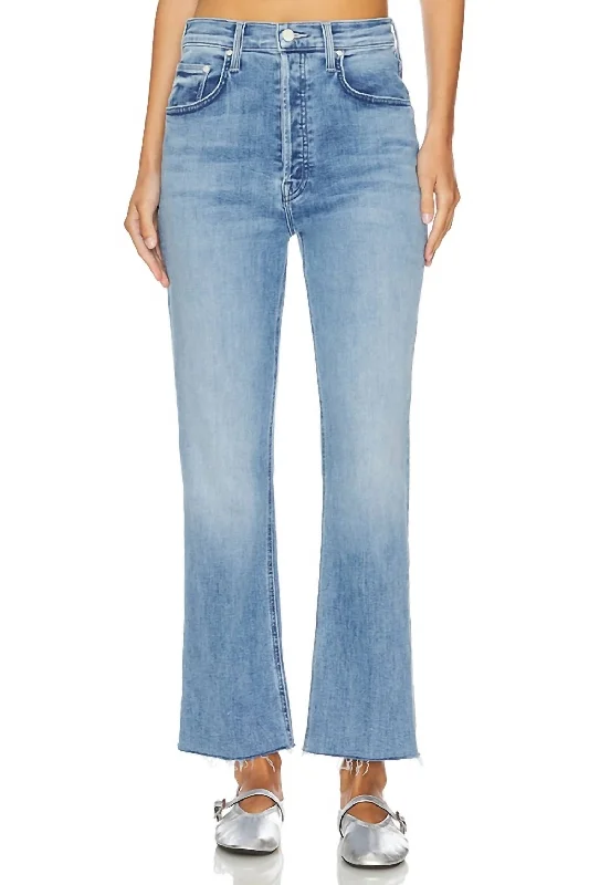 The Tripper Ankle Fray Jeans In All Over The Map Casual Light Wash Jeans