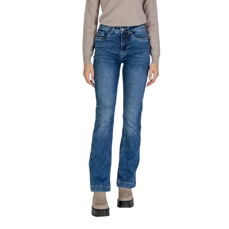 Street One  Cotton Jeans & Women's Pant Chic Faded Blue Jeans