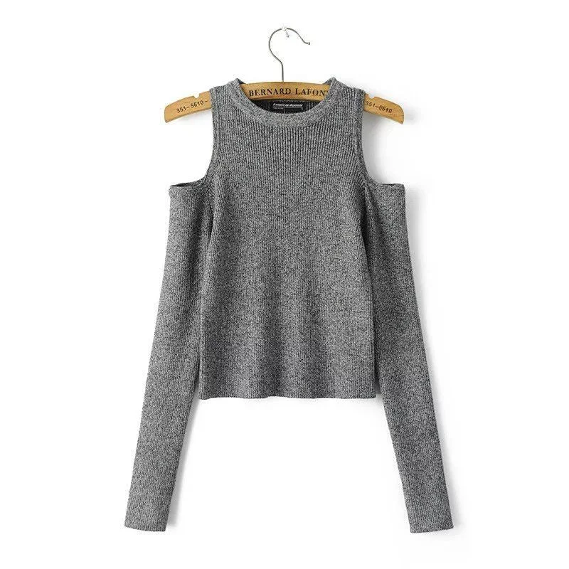 Sexy Women Off Shoulder Long Sleeve Knitted Sweater Solid Skinny Slim Sweater Mesh Fabric Canvas Fabric Denim Fabric Sexy Women Off Shoulder Long Sleeve Knitted Sweater Solid Skinny Slim Sweater Mesh Fabric Canvas Fabric Denim Fabric