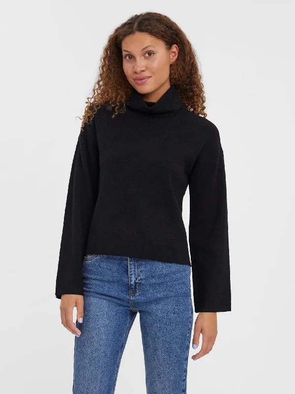 Γυναικεία μπλούζα ζιβάγκο VMGOLD NEEDLE WIDE LS ROLLNECK BLOUSE 10271181 | 10271181 Puff Sleeve Blouse Γυναικεία μπλούζα ζιβάγκο VMGOLD NEEDLE WIDE LS ROLLNECK BLOUSE 10271181 | 10271181 Puff Sleeve Blouse