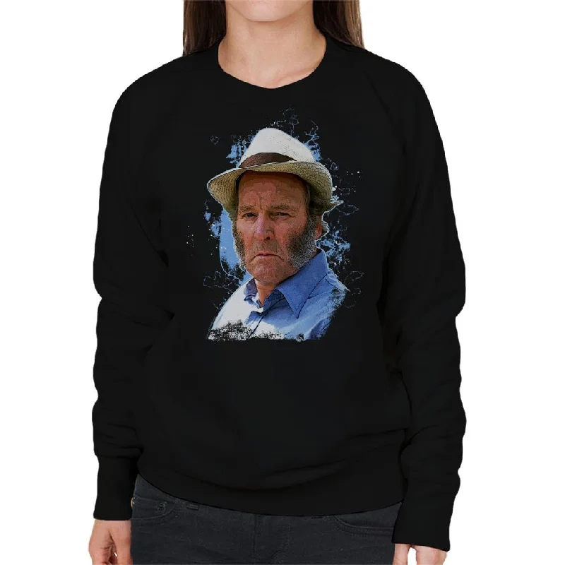 TV Times Amos Brealy Played By Ronald Magill Emmerdale Women's Sweatshirt Hoodie with Elastic Waist Stretchable Comfortable TV Times Amos Brealy Played By Ronald Magill Emmerdale Women's Sweatshirt Hoodie with Elastic Waist Stretchable Comfortable