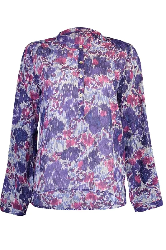 Maria Blouse High Neck Blouse