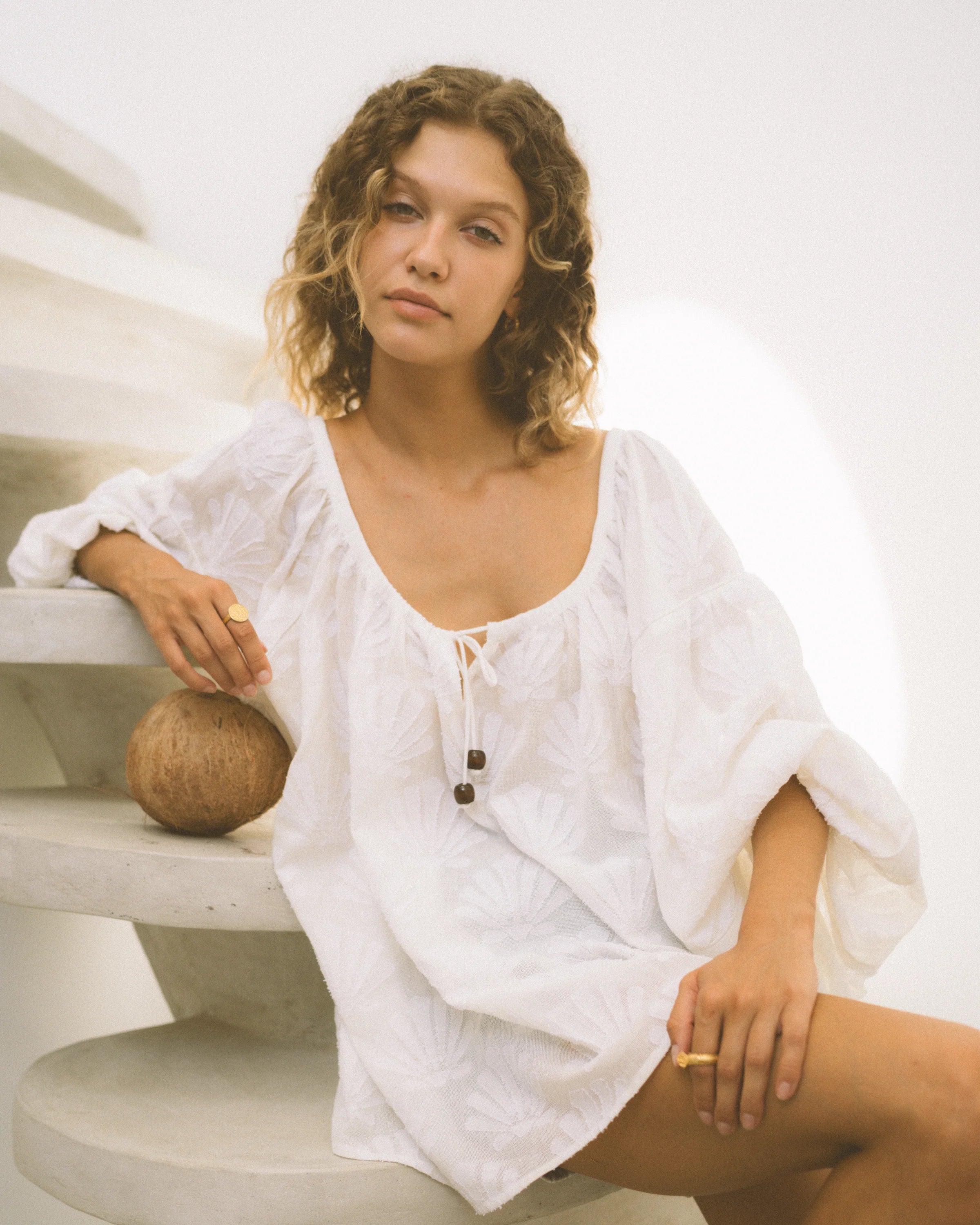 SHELLS HUNGARIAN BLOUSE Loose Oversized Blouse