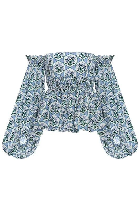 Jamaica Off The Shoulder Blouse Business Casual Blouse