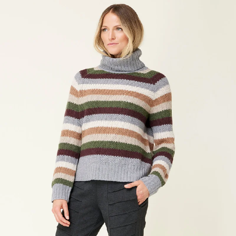 Women's Jill Turtleneck Sweater (Past Season) Terry Terry Cloth Terry Knit