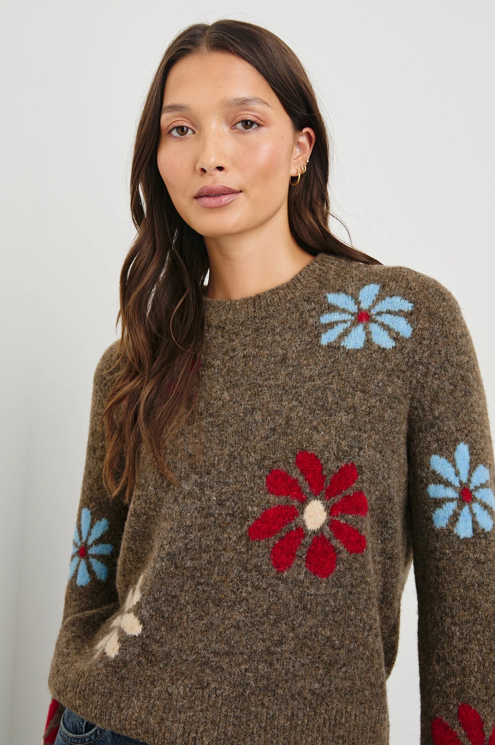 Anise Sweater Denim Fabric Leather Fabric Suede Fabric