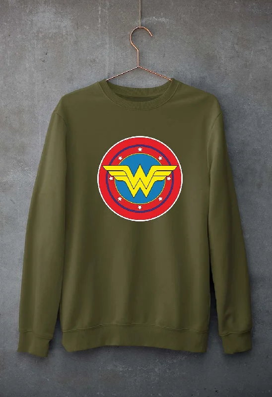 Wonder Woman Superhero Unisex Sweatshirt for Men/Women Hoodie with Hem Patch Decorative Personalized Wonder Woman Superhero Unisex Sweatshirt for Men/Women Hoodie with Hem Patch Decorative Personalized