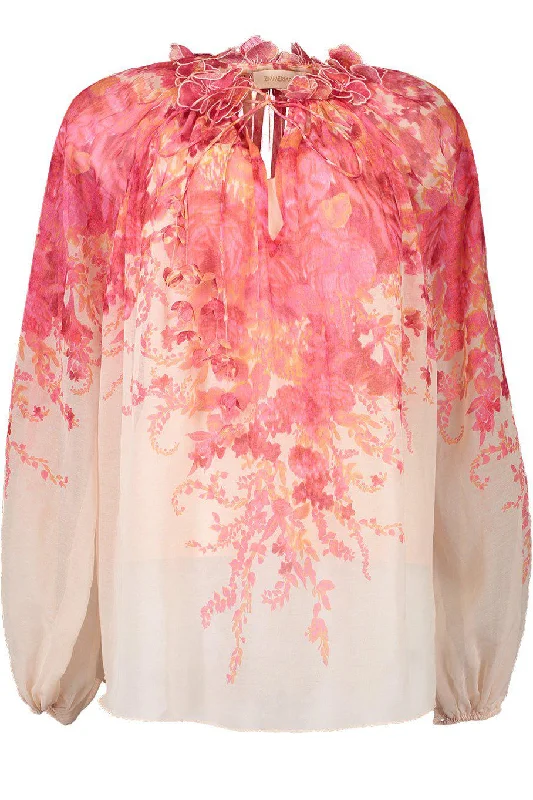 High Tide Billow Blouse Chic Sleeveless Blouse