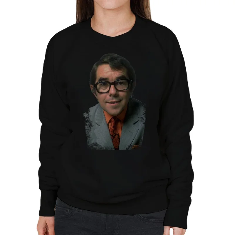 TV Times Comedian Ronnie Corbett Women's Sweatshirt Hoodie with Turtle Neck Cozy Winter TV Times Comedian Ronnie Corbett Women's Sweatshirt Hoodie with Turtle Neck Cozy Winter