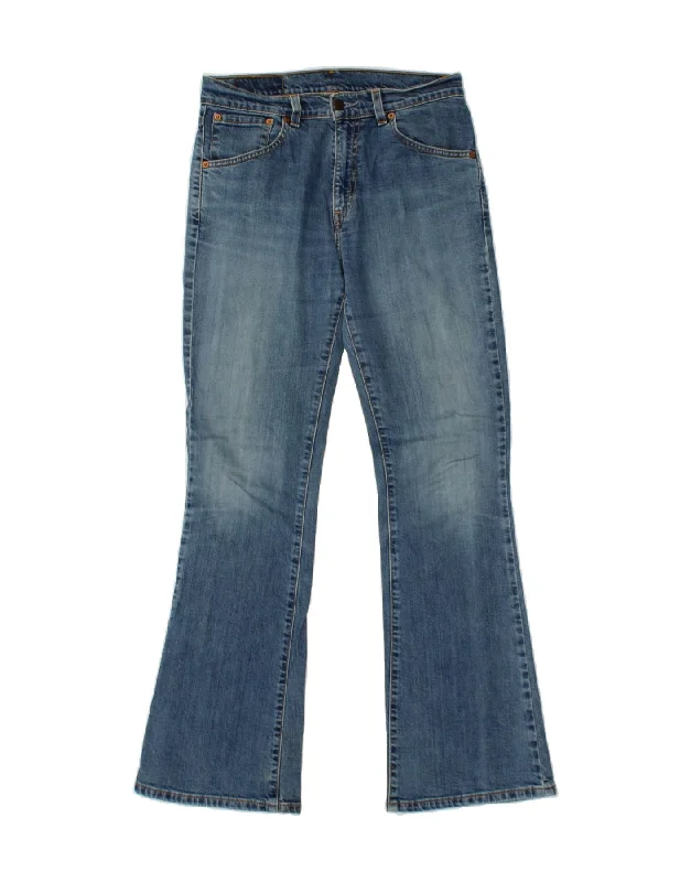 LEVI'S Womens 525 Bootcut Jeans W30 L32 Blue Cotton Comfortable Faded High-Rise Jeans LEVI'S Womens 525 Bootcut Jeans W30 L32 Blue Cotton Comfortable Faded High-Rise Jeans