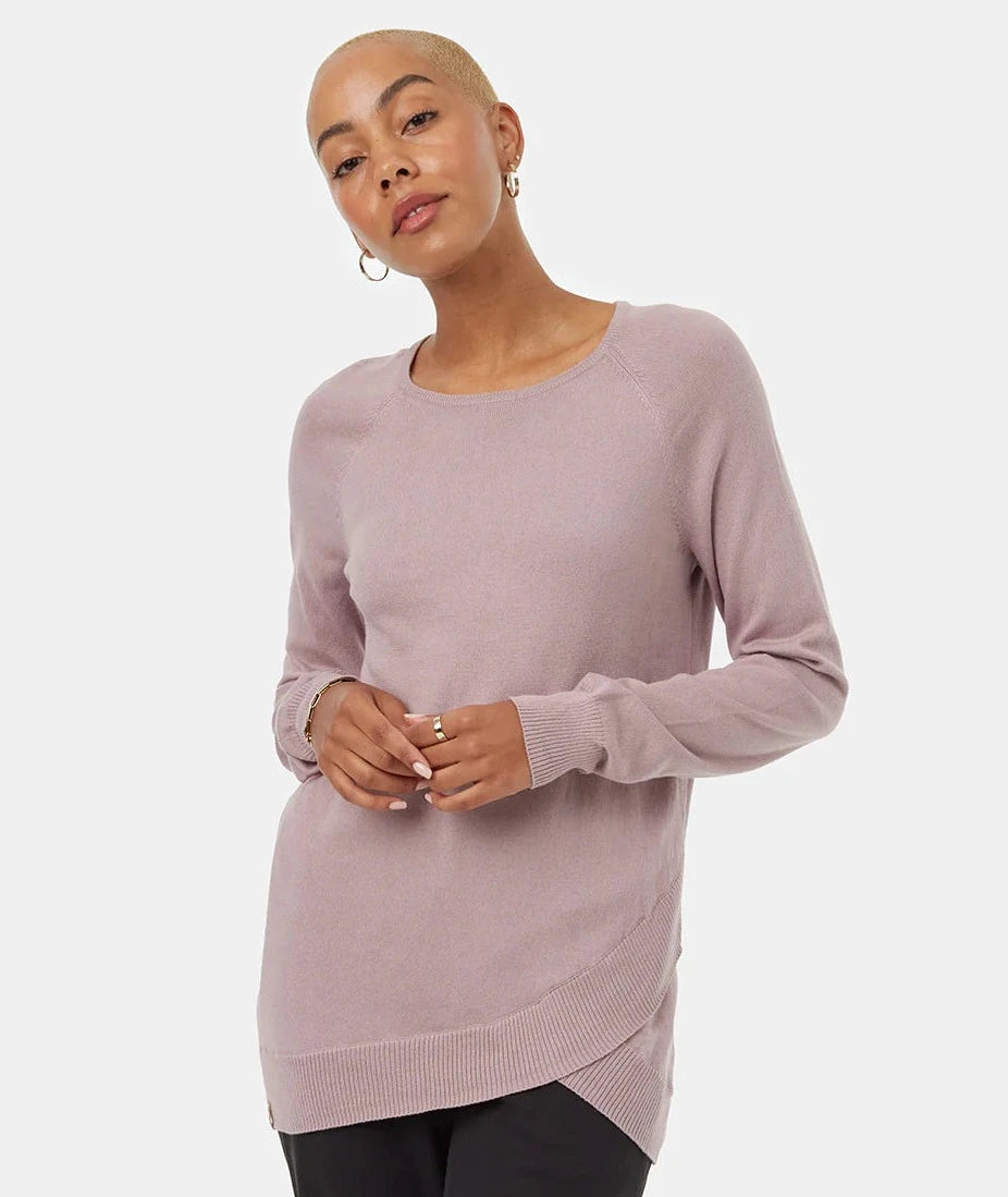 Women's Highline Cotton Acre Sweater Spandex Blend Rayon Blend Denim Blend
