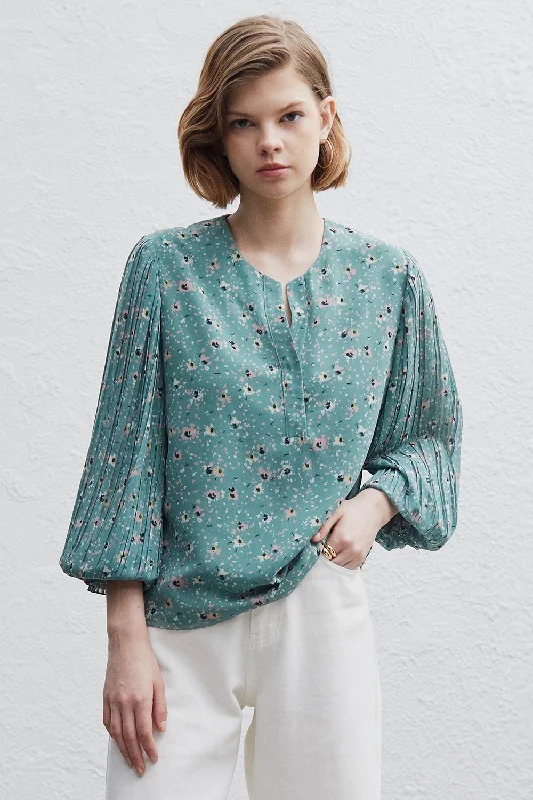 Julien Blouse Subtle Shimmer Blouse