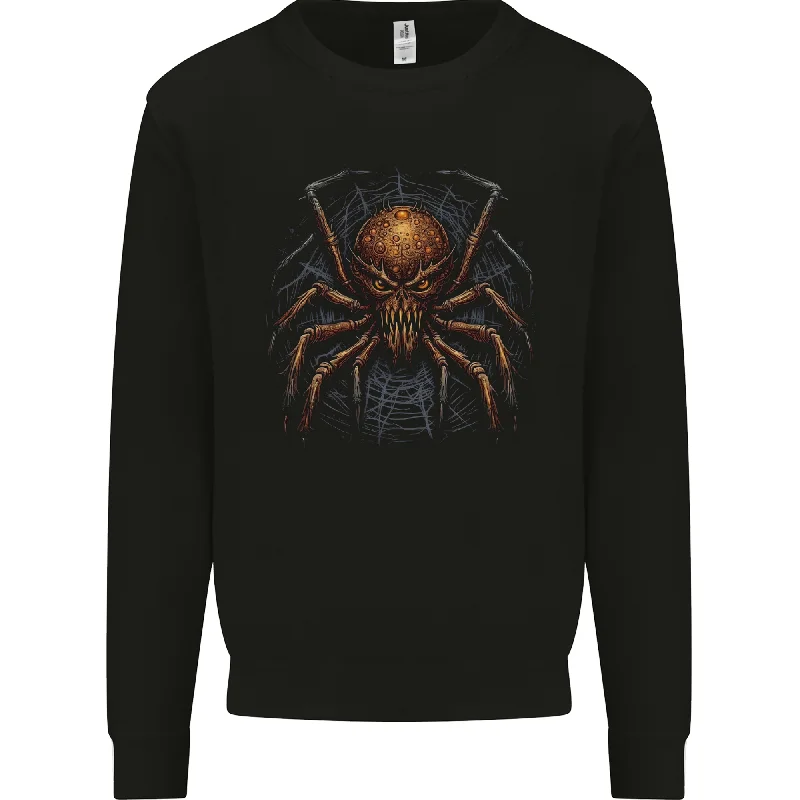 A Demon Spider Halloween Evil Mens Sweatshirt Jumper Oversized Hoodie Comfort Casual A Demon Spider Halloween Evil Mens Sweatshirt Jumper Oversized Hoodie Comfort Casual