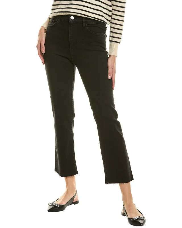 FRAME Denim Le High Black Thorn Straight Jean Trendy Plus Size Jeans