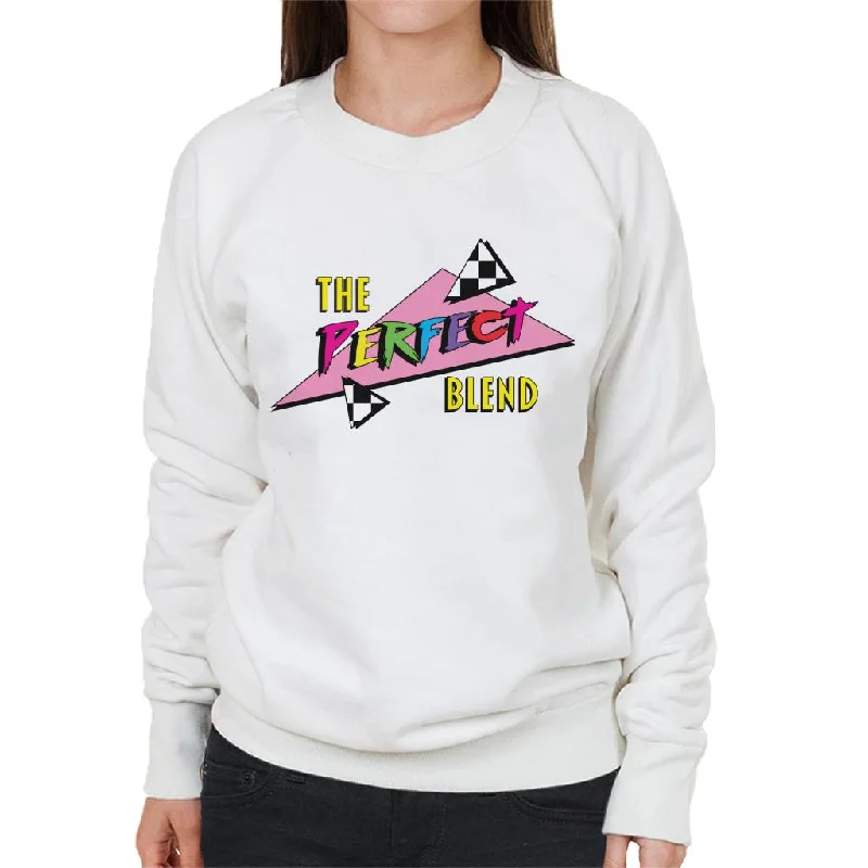 Neighbours The Perfect Blend Women's Sweatshirt Hoodie with Hem Detail Decorative Unique Neighbours The Perfect Blend Women's Sweatshirt Hoodie with Hem Detail Decorative Unique