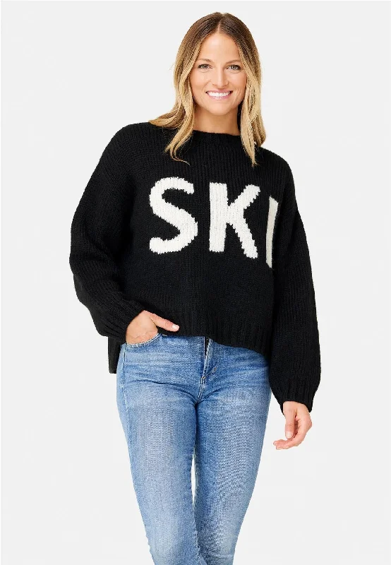 Women's SKI Knitted Sweater Chenille Fabric Brocade Fabric Lace Fabric