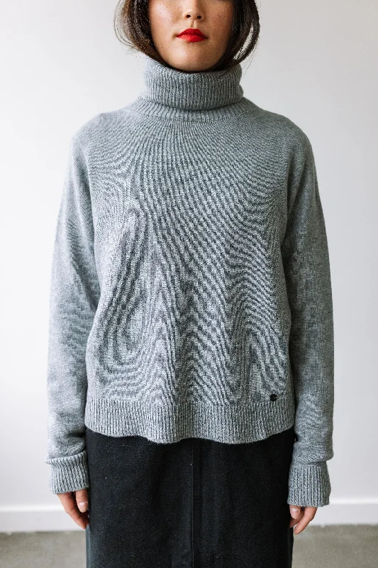 Deborah Sweater (Fog) Velvet Chenille Corduroy
