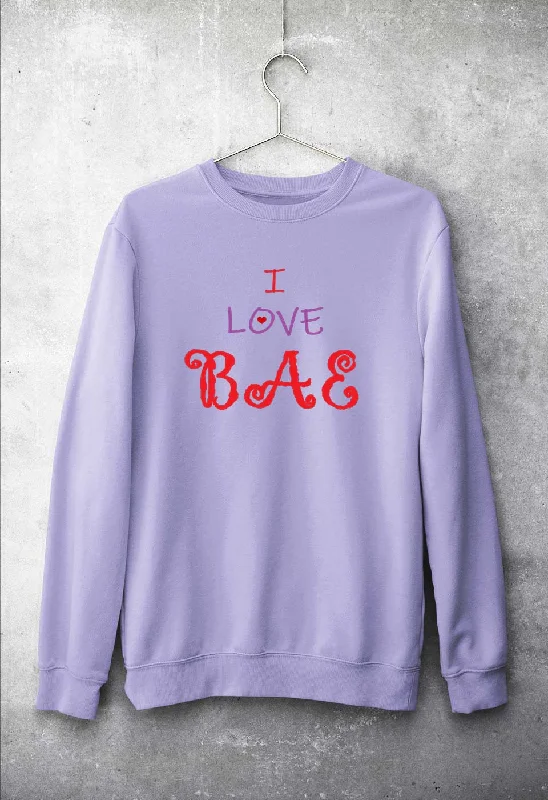 love BAE Unisex Sweatshirt for Men/Women Hoodie Sweatshirt Pullover