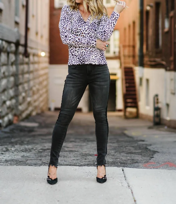 Gisele Ankle Skinny Jean In Pixie Trendy Vintage Denim Jeans