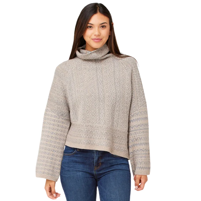 Krimson Klover Women's Gardena Sweater Mesh Blend Leather Blend Suede Blend