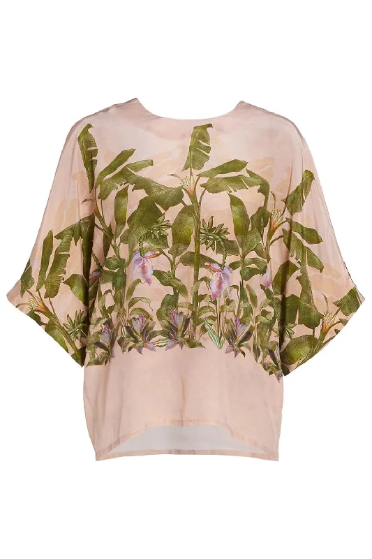 Ramo Blouse Mandarin Collar Blouse