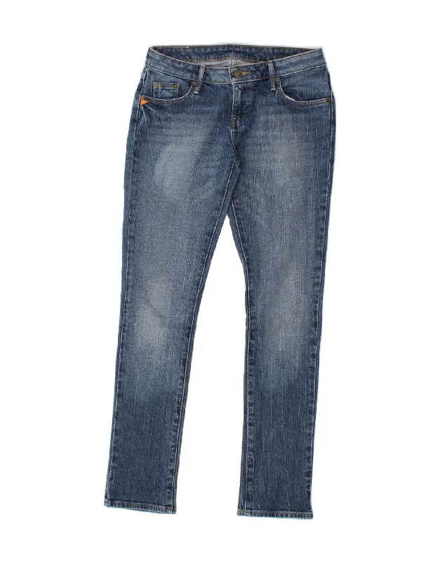 KAPPA Womens Skinny Jeans W29 L31 Blue Comfortable Boyfriend Jeans