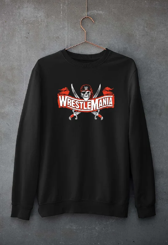WWE Wrestle Mania Unisex Sweatshirt for Men/Women Hoodie with Puffed Sleeves Voluminous Trendy WWE Wrestle Mania Unisex Sweatshirt for Men/Women Hoodie with Puffed Sleeves Voluminous Trendy