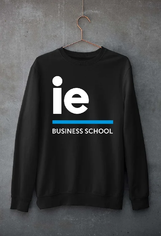 IE University Unisex Sweatshirt for Men/Women Hoodie with Crew Neck Simple Timeless
