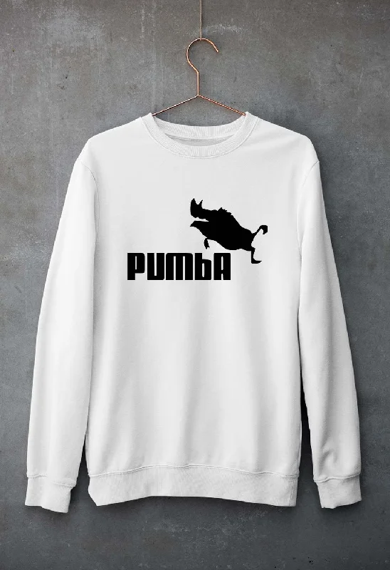 pumba Unisex Sweatshirt for Men/Women Hoodie with Thumb Holes Functional Cozy