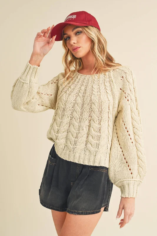 Gloria Sweater Transparent Opaque Sheer