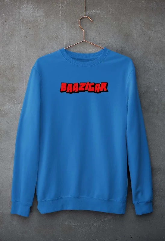Baazigar Unisex Sweatshirt for Men/Women Hoodie with Hem Frayed Vintage Worn