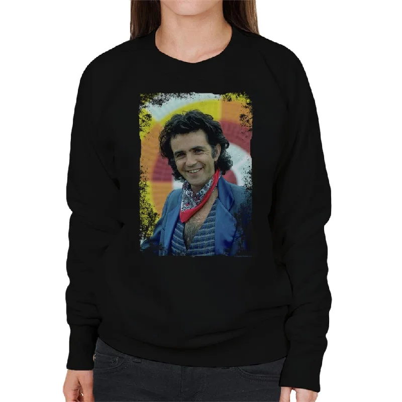 TV Times David Essex Singer And Actor 1981 Women's Sweatshirt Hoodie with Tie-Dye Psychedelic Retro TV Times David Essex Singer And Actor 1981 Women's Sweatshirt Hoodie with Tie-Dye Psychedelic Retro