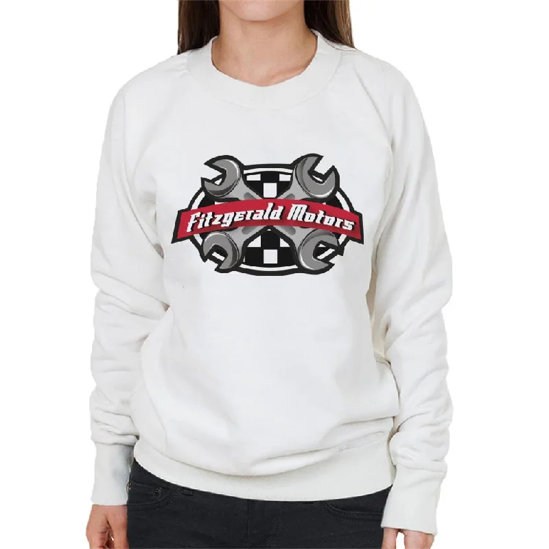 Neighbours Fitzgerald Motors Logo Women's Sweatshirt Hoodie Jacket Zipper Layering