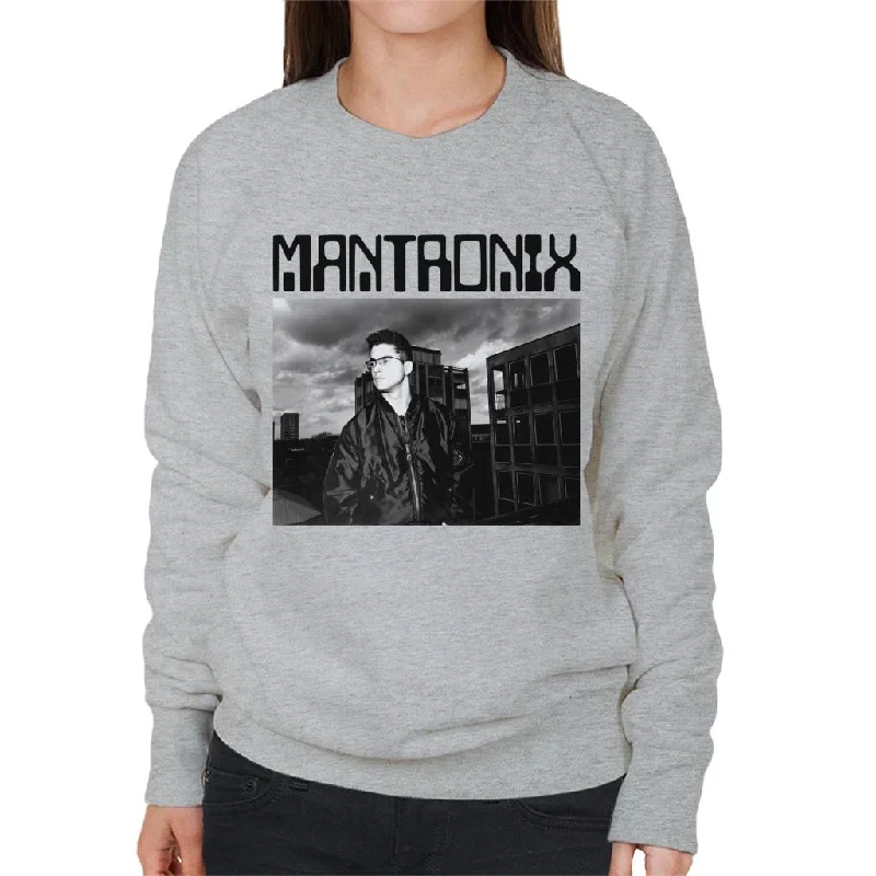 Mantronix Kurtis Shot Women's Sweatshirt Hoodie Dress Longline Feminine