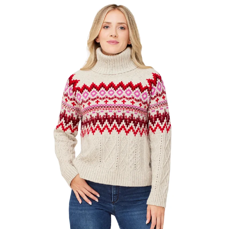 Krimson Klover Women's Bluebird Sweater Chenille Blend Fleece Blend Nylon Blend