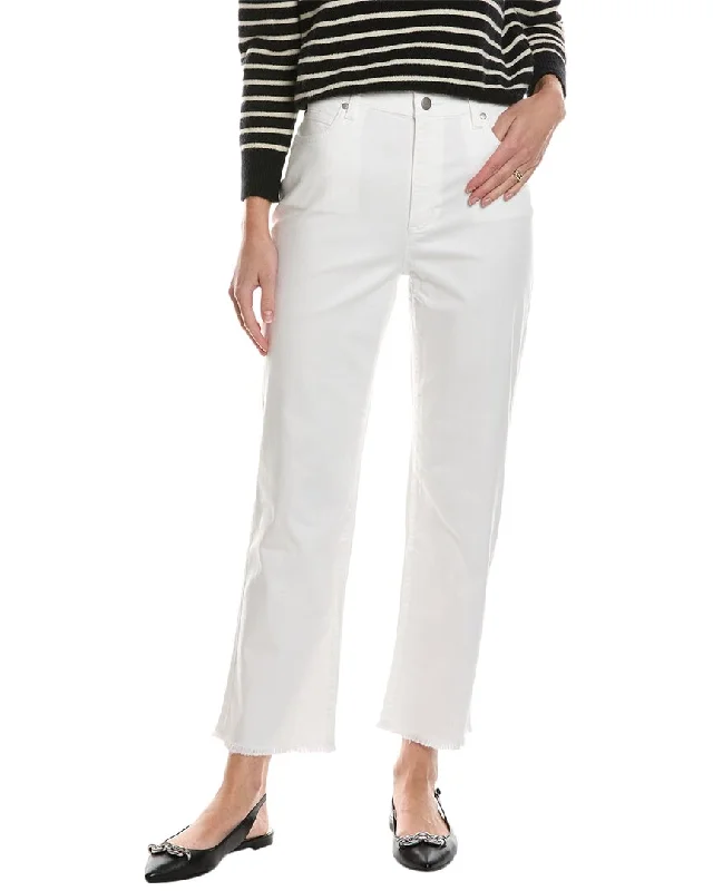 EILEEN FISHER Straight Ankle Jean Trendy Skinny Fit Jeans