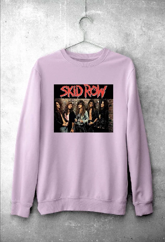 SKID ROW Unisex Sweatshirt for Men/Women Hoodie with Mesh Breathable Sporty